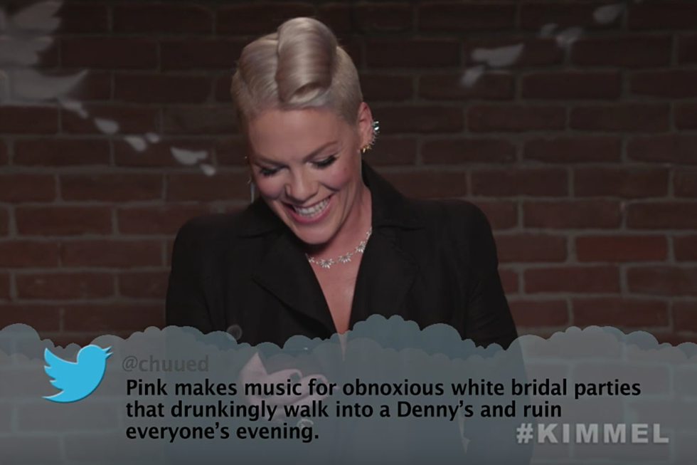 Pink, Nick Jonas, Meghan Trainor Face Down Haters in Latest ‘Mean Tweets’