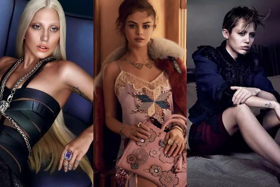 7 Times Pop Stars Posed for High Fashion Campaigns