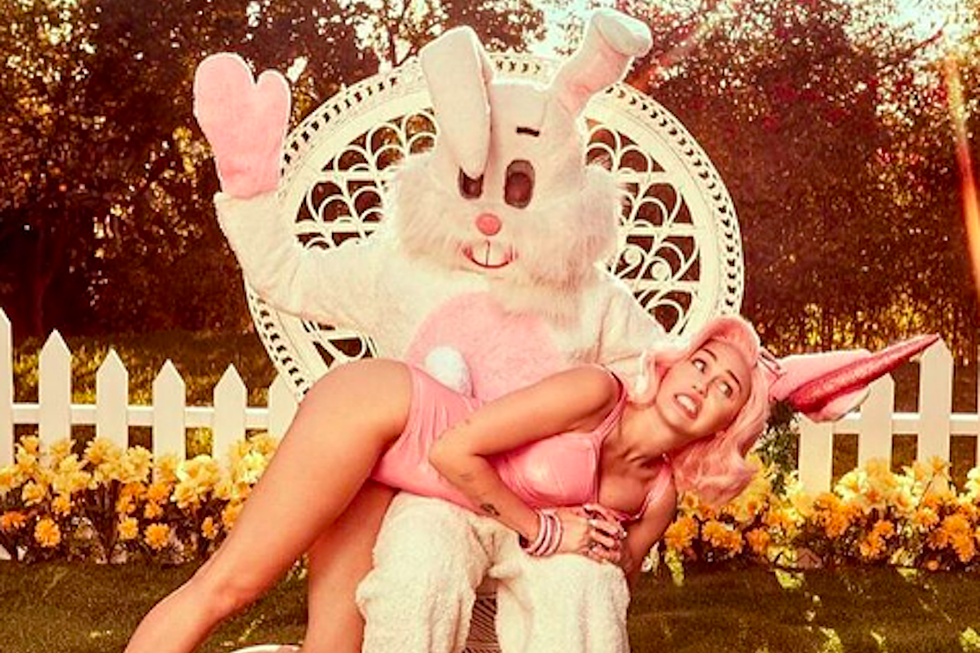 Miley Cyrus Gets Spanked by Easter Bunny in Racy Photo Shoot (PHOTOS)
