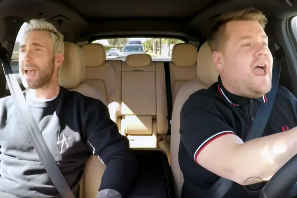 Adam Levine Spins Out in ‘Carpool Karaoke’