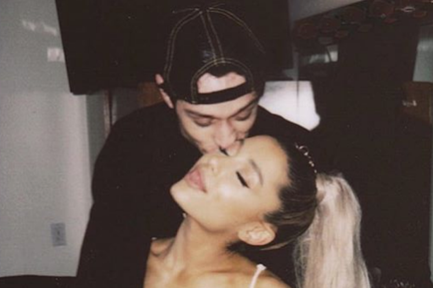 Ariana Grande Says She &#8216;Thought&#8217; Boyfriend Pete Davidson Into Her Life