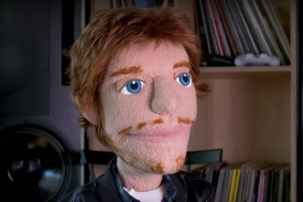 Watch Puppet Ed Sheeran Talk ‘Happier’ Video and Hint at New Album