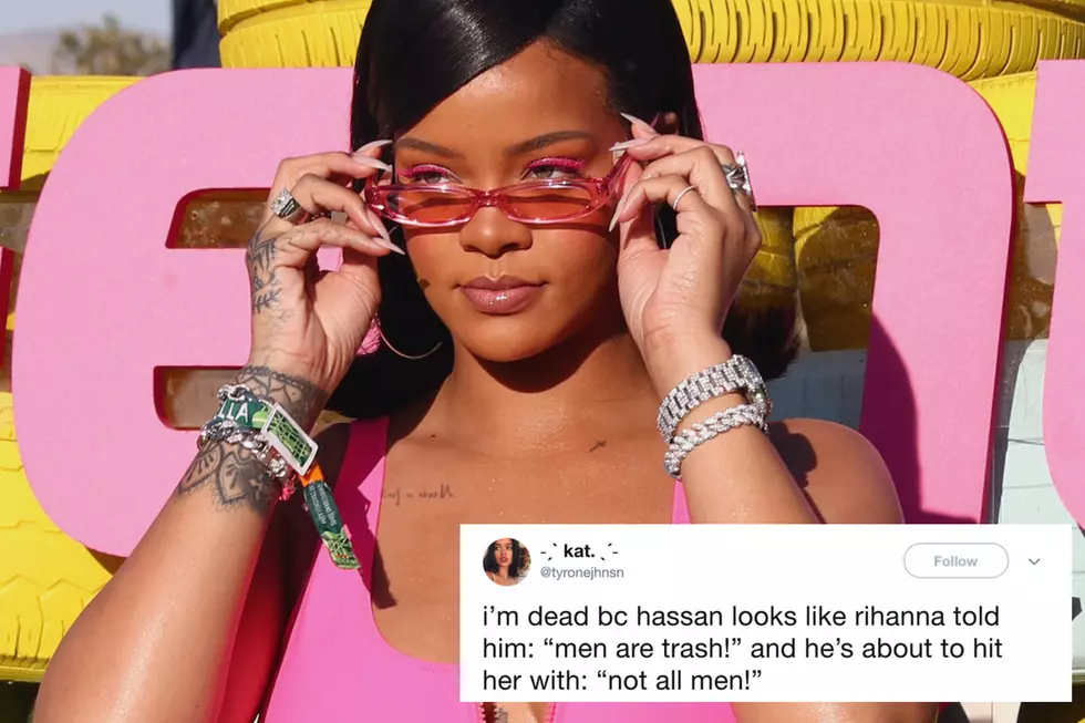 Twitter Has Turned Photos of Rihanna Arguing With Her Boyfriend Into an Absolutely Glorious Meme