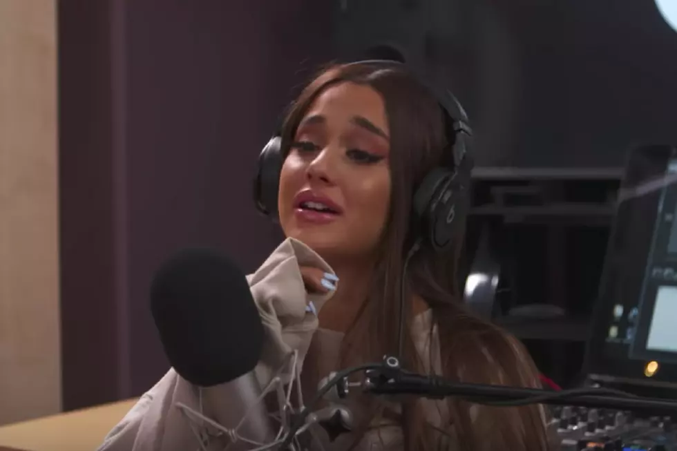 Ariana Grande Breaks Down Crying Addressing Manchester Attack (VIDEO)
