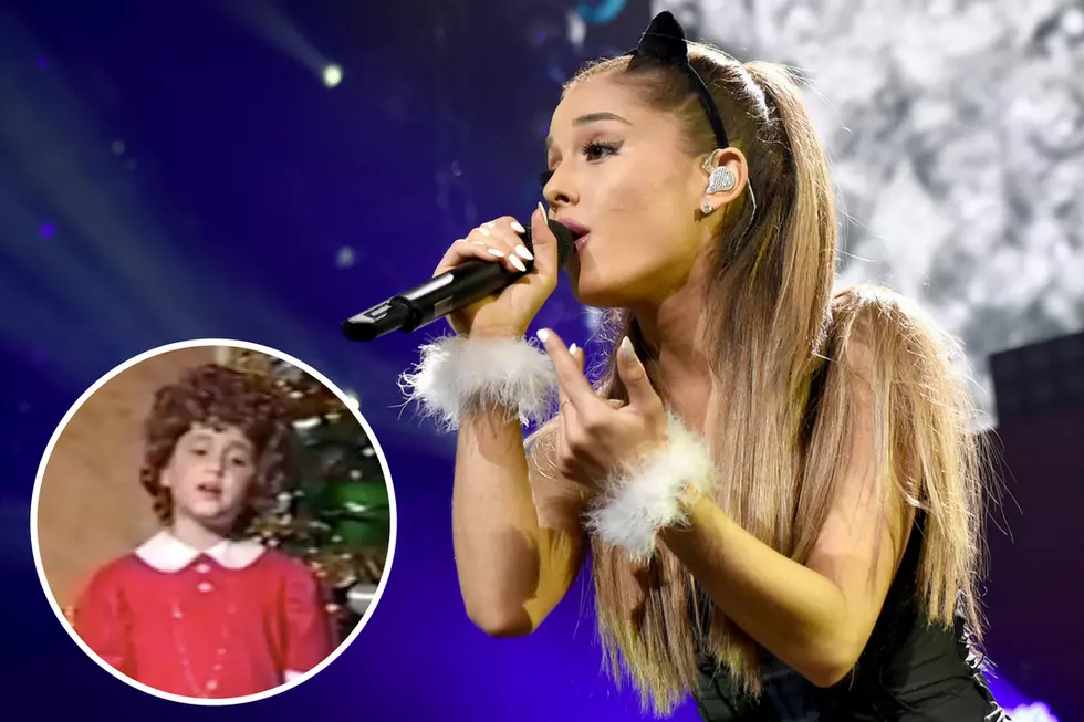 Watch 8 Year Old Ariana Grandes First Ever Performance Video