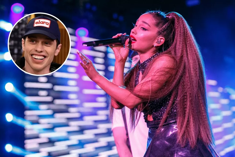 Watch Pete Davidson Rattle Off His Favorite ‘Sweetener’ Songs While Ariana Grande Giggles