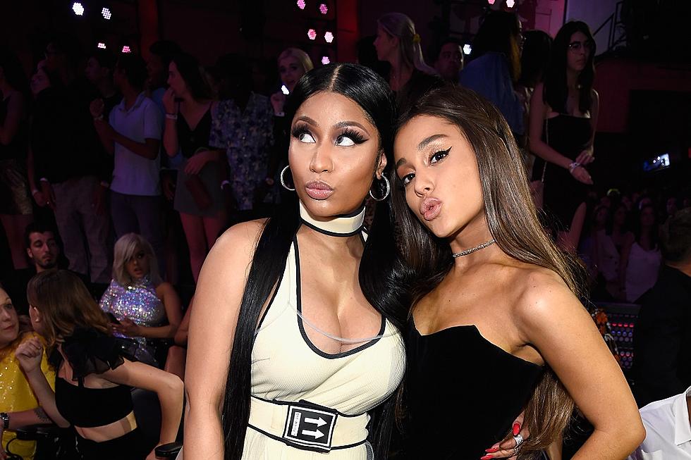 What Was That Hot Tea Ariana Grande and Nicki Minaj Were Spilling at the VMAs?