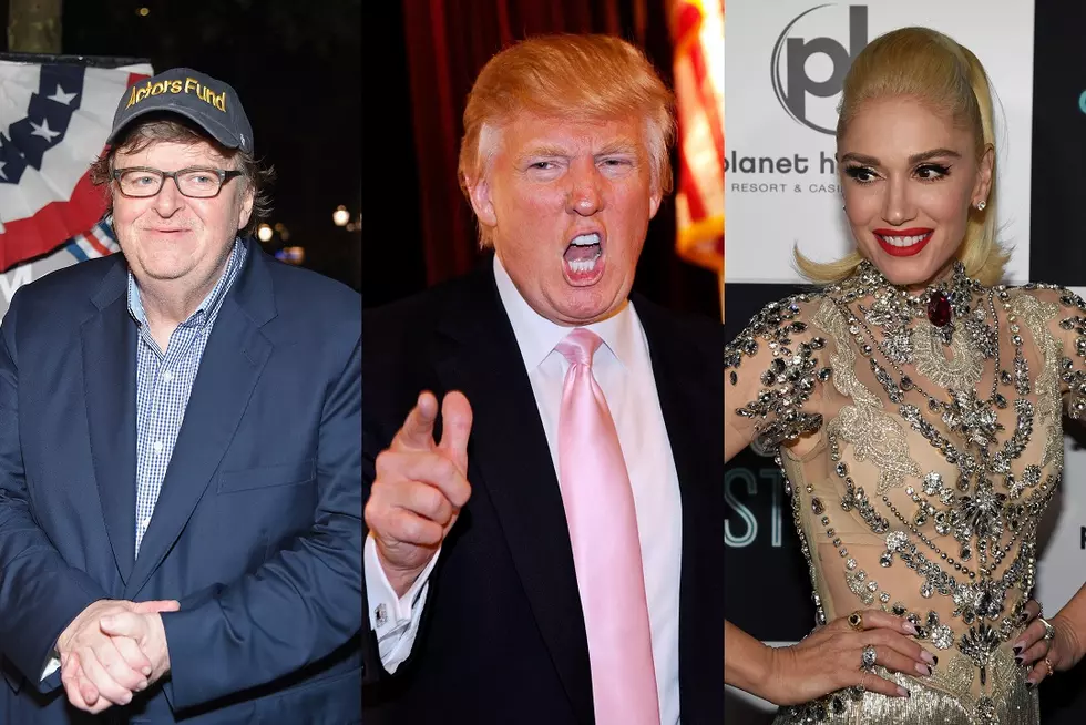 Michael Moore Just Blamed Gwen Stefani for Trump's Presidency