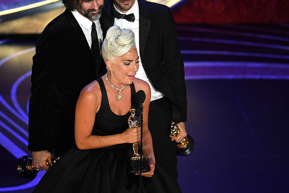 Lady Gaga Just Won Her First Oscar and Cried Through the Acceptance Speech