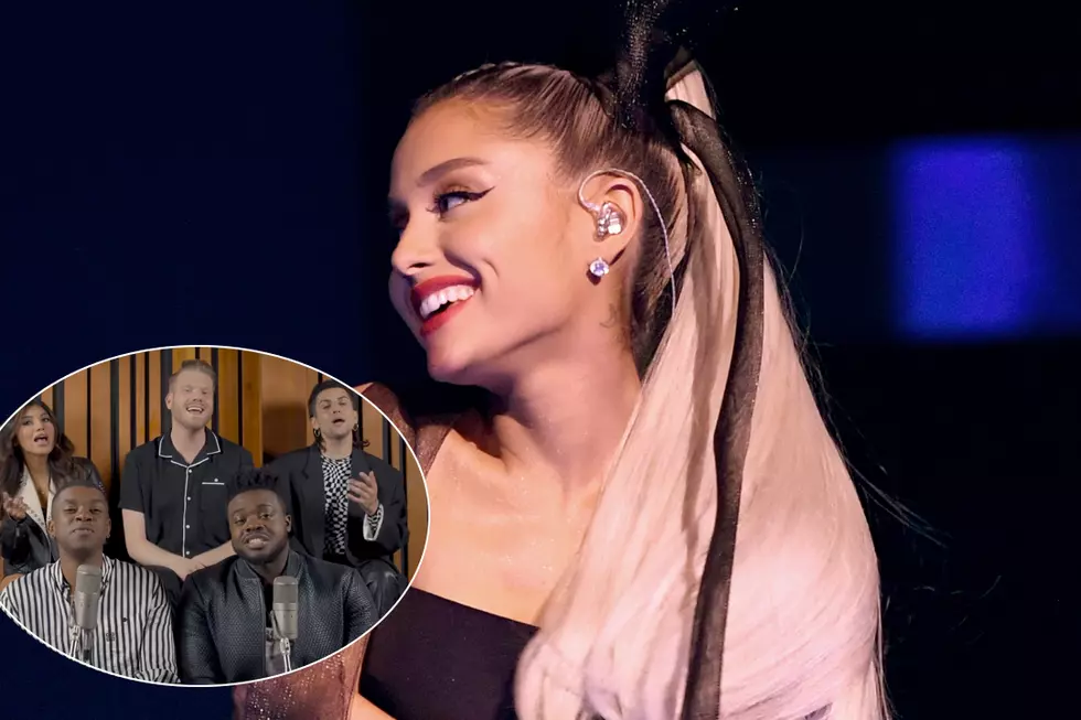 Ariana Grande Says This Epic Pentatonix Megamix Cover of Her Hits Gives Her ‘Chills’