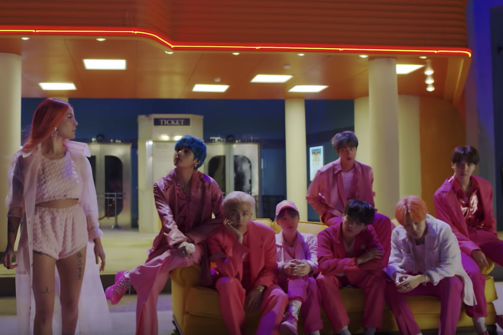 Bts And Halsey Preview Collaborative Single Boy With Luv