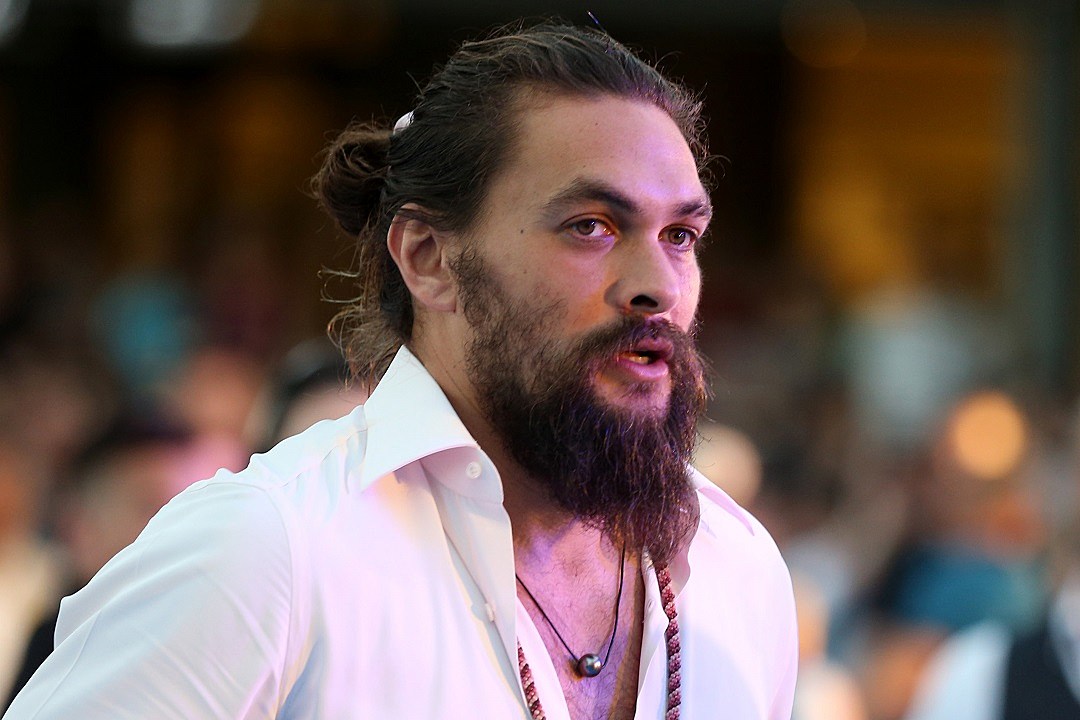 Jason Momoa thrills fans as he sports pigtails on The Project | Daily Mail  Online