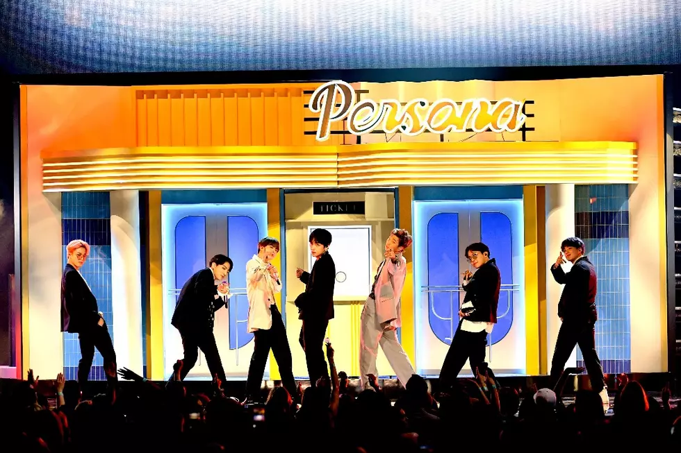 BTS and Halsey Make Joint Live ‘Boy With Luv’ Debut at 2019 BBMAs