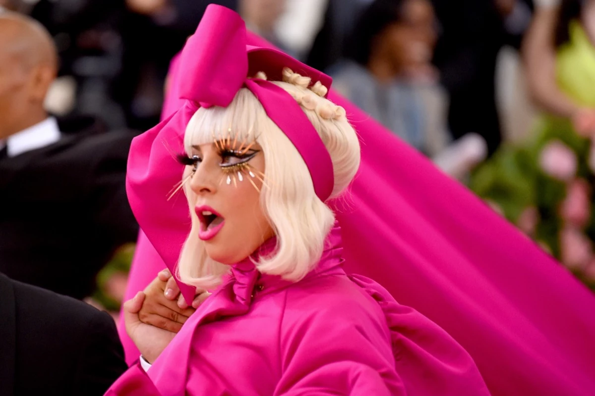 lady gaga met gala pink dress Lady Gaga's Many Met Gala Dresses on the 2019 Red Carpet