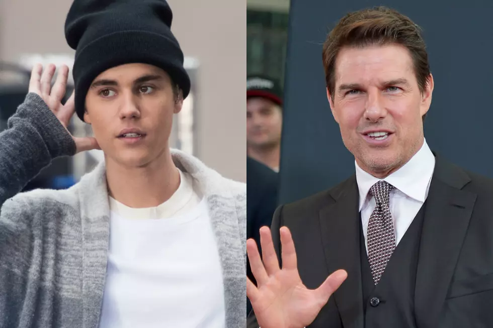 Bieber Challenges Tom Cruise