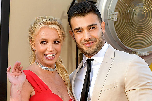Britney Spears and Sam Asghari Look So in Love During Red Carpet Debut As a Couple
