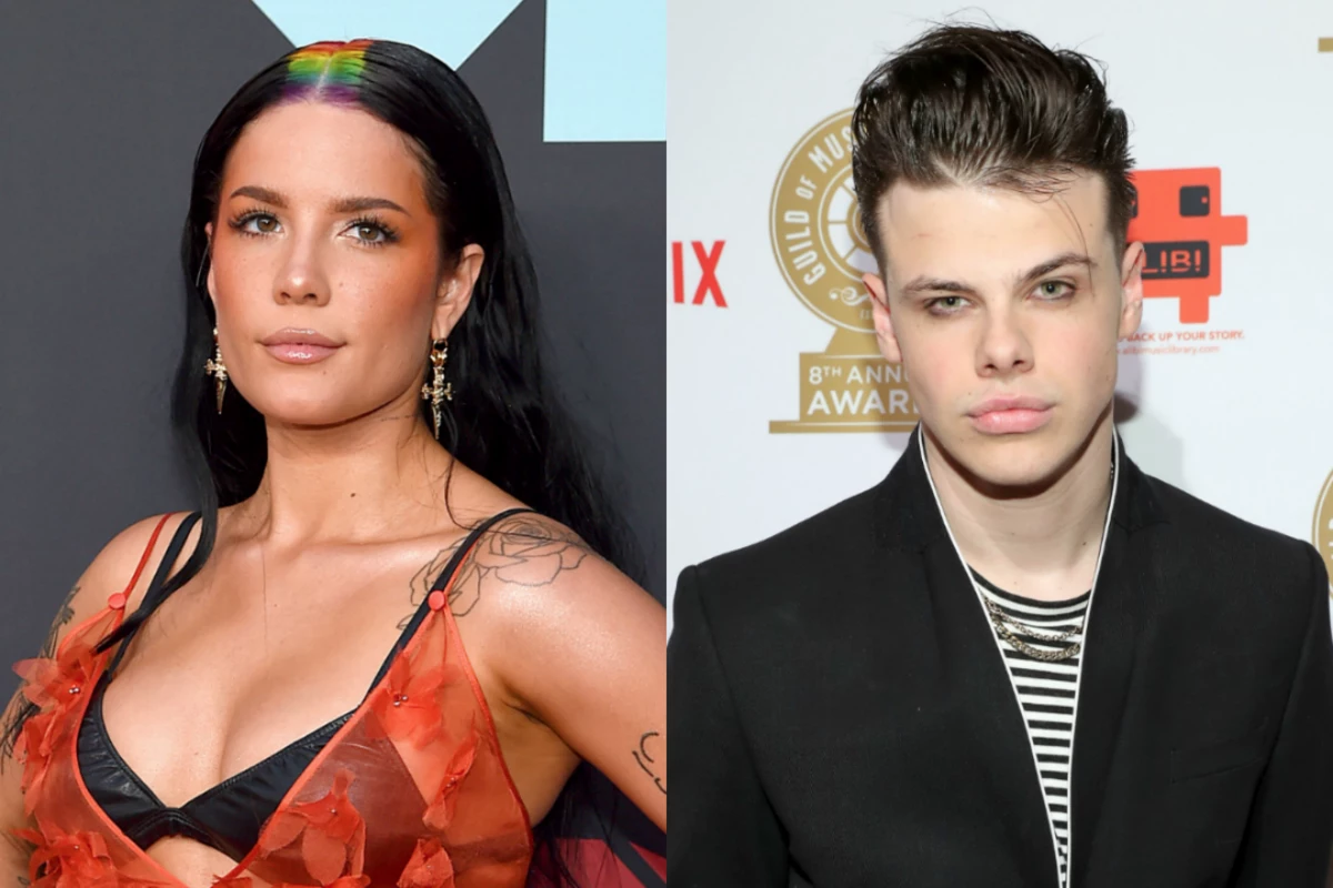 1200px x 800px - Halsey Denies Cheating on Yungblud With Evan Peters