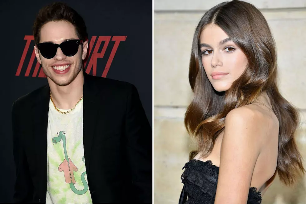 Kaia Gerber Wears 'P' Pendant Amidst Pete Davidson Dating Rumors