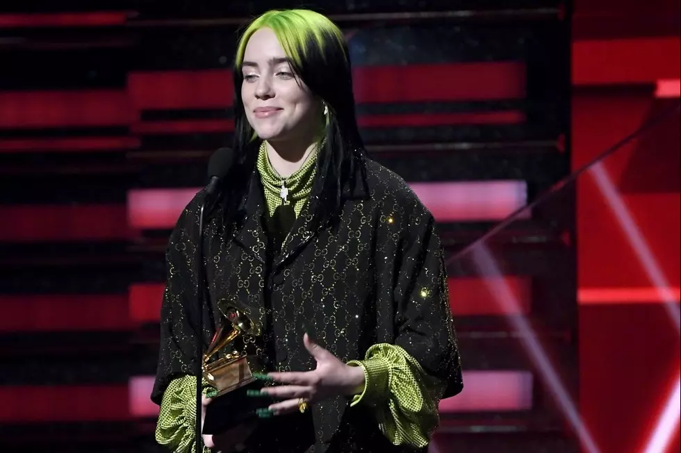 Billie Eilish Says Fans Are the &#8216;Only Reason We&#8217;re Here at All&#8217; During Best New Artist Grammys Win Speech