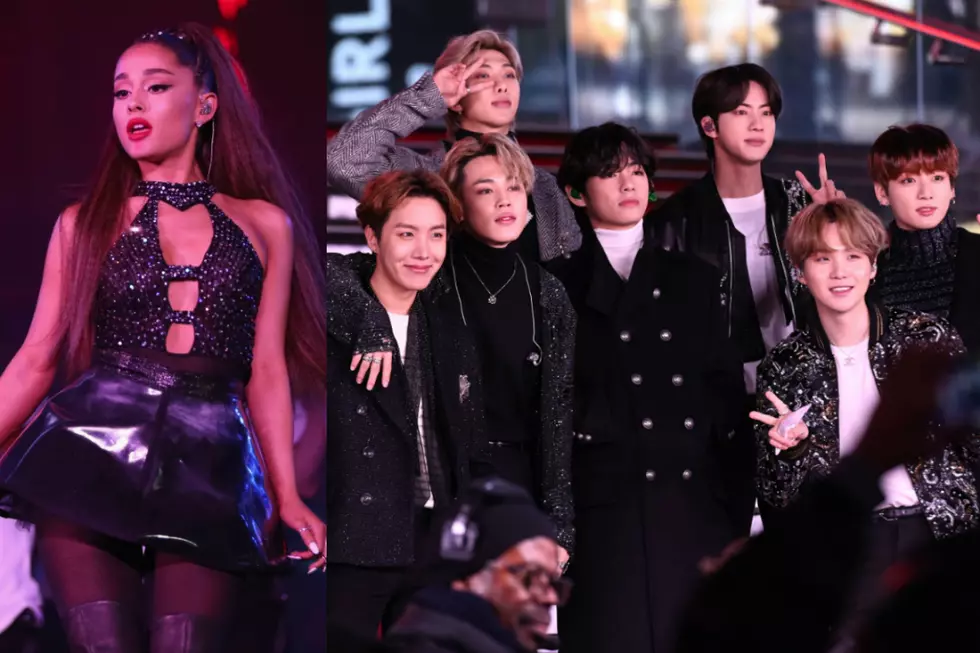 Ariana Grande Casually &#8216;Bumped Into&#8217; BTS: See Their Cute Photo