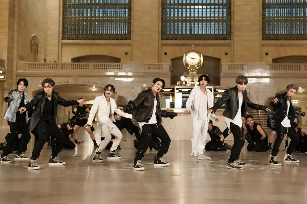 BTS Take Over Grand Central Station for Historic ‘On’ Performance
