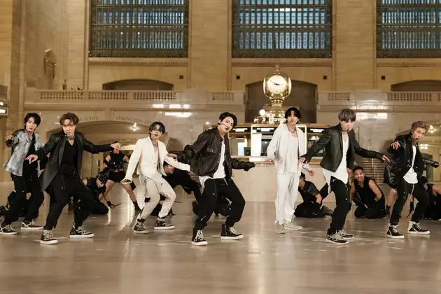 BTS Take Over Grand Central Station for Historic &#8216;On&#8217; Performance