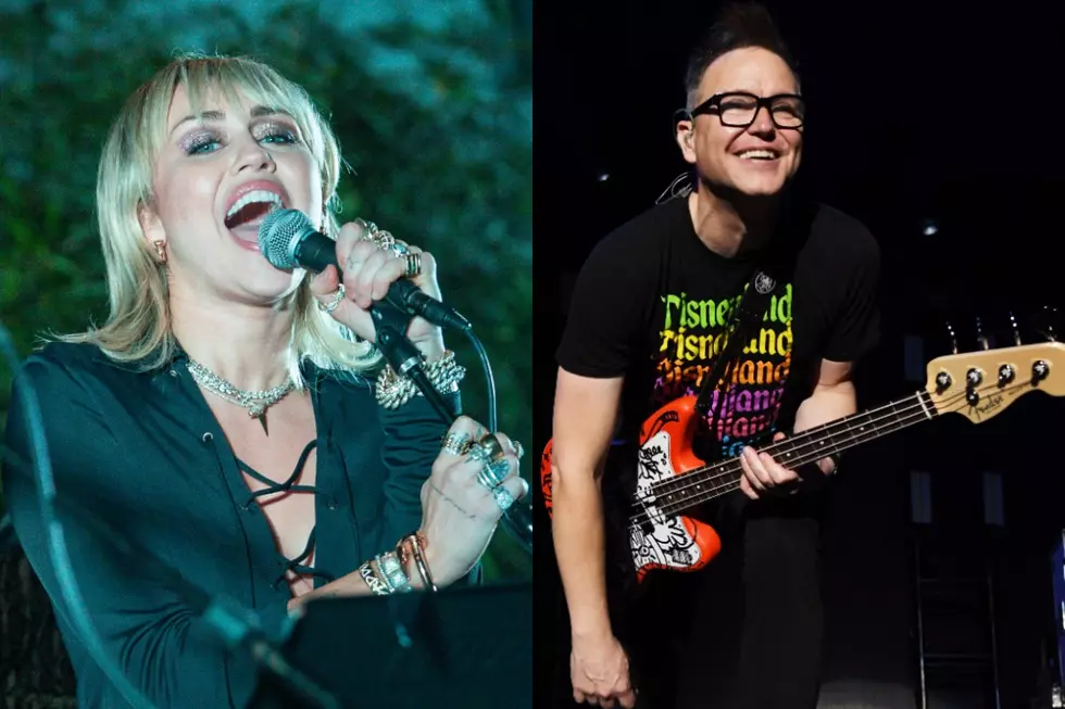 Miley Cyrus and Blink-182 Collaboration Leaks