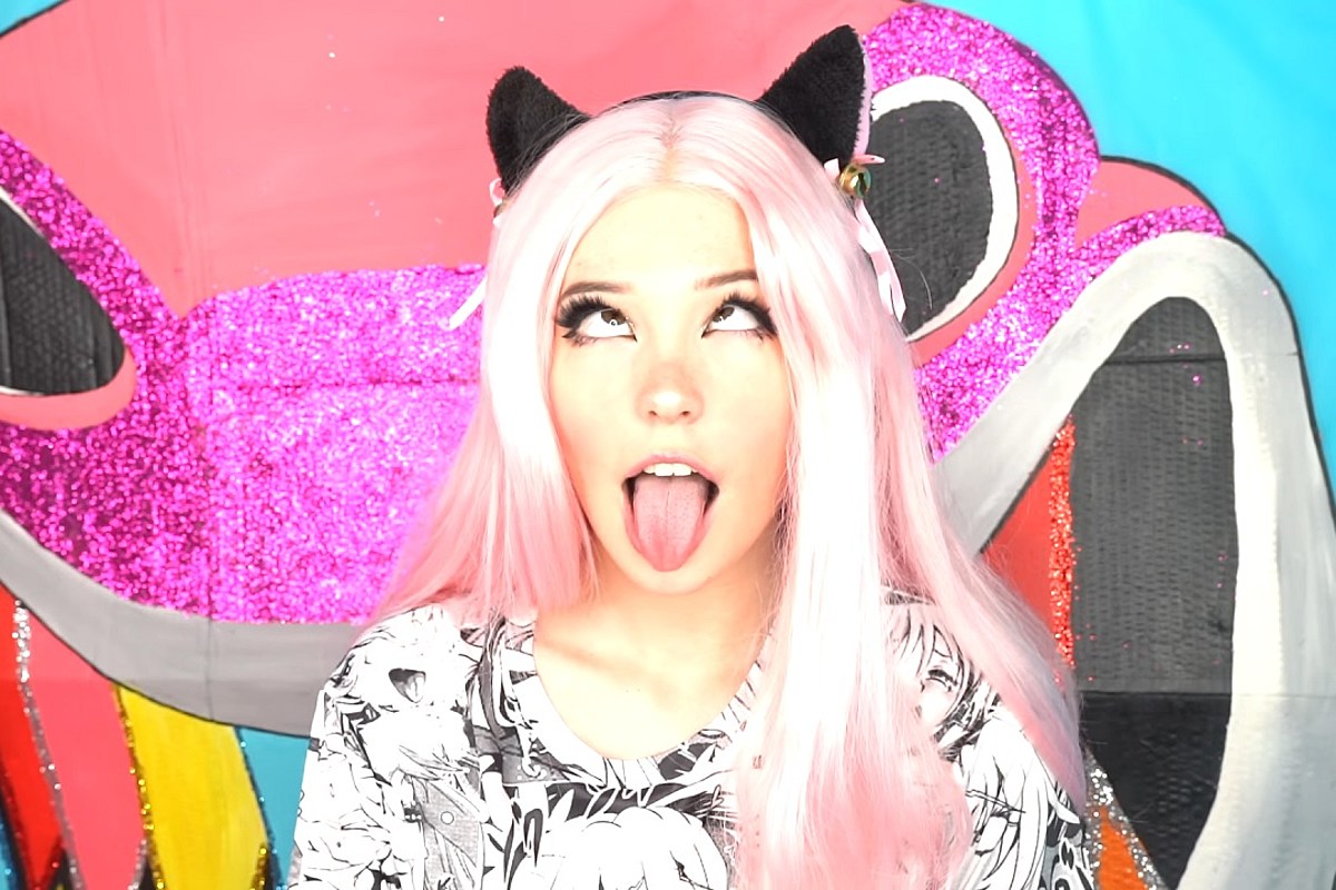 Belle delphine back