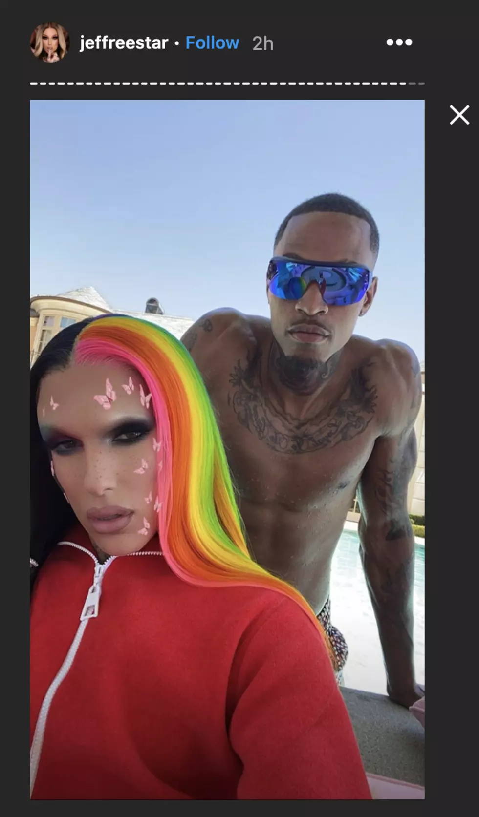 Jeffree Star Instagram Story