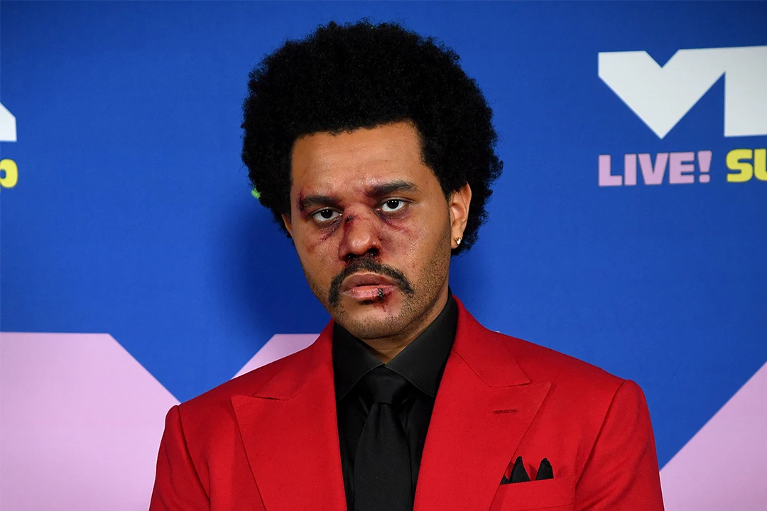 the weeknd altered face
