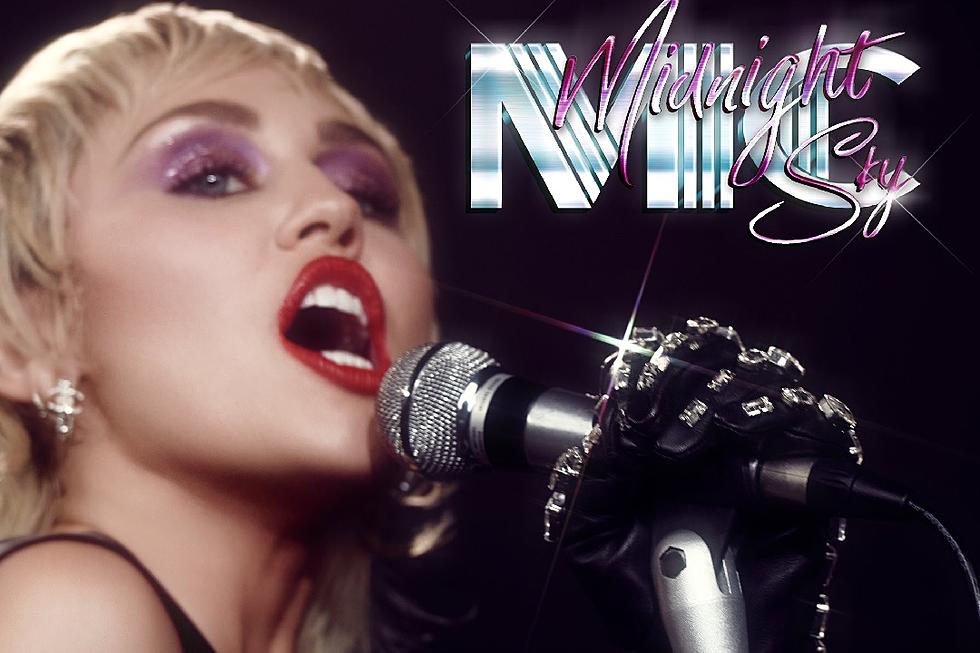 Miley Cyrus Goes &#8217;80s Glam on &#8216;Midnight Sky': Listen + Learn the Lyrics