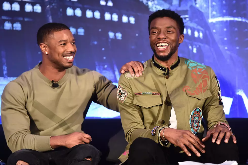 Michael B. Jordan Honors 'Black Panther' Co-Star Chadwick Boseman