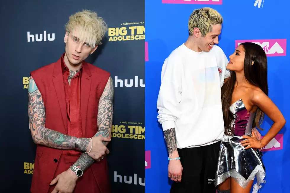 MGK Was Staying at Ariana Grande and Pete Davidson’s Apartment When Pete’s BDE Went Viral