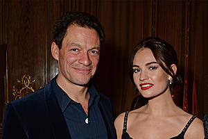 Are Lily James and Married Actor Dominic West Having an Affair?