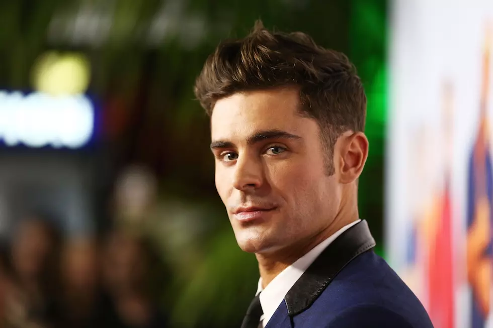 Zac Efron Debuts New Mini-Mullet Hair Look