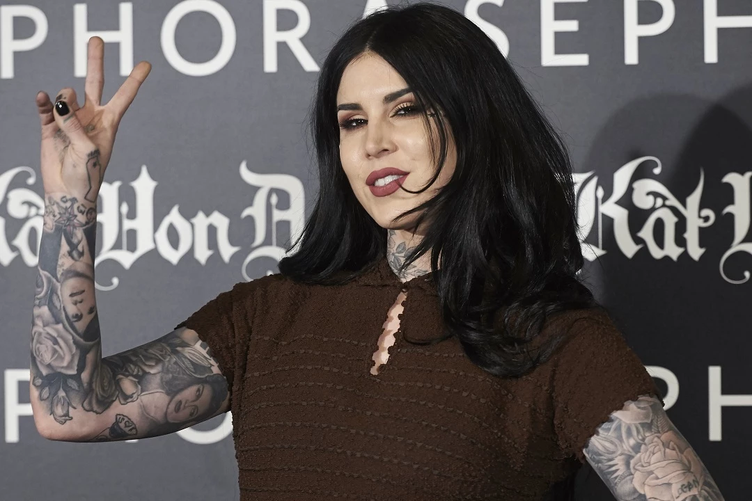 The bizarre outrage over Kat von D's decision to tattoo her arm black |  Tattoos | The Guardian