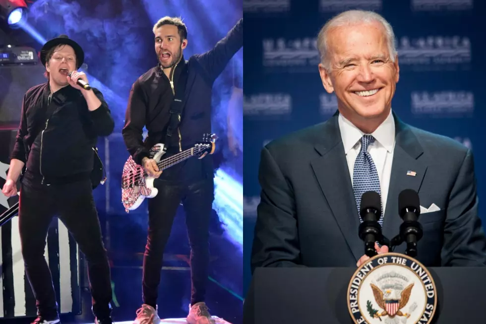 Fall Out Boy Has a Surprising Connection to Joe Biden