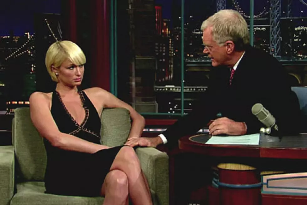 Remember When Letterman Cruelly Grilled Paris Hilton About Jail?