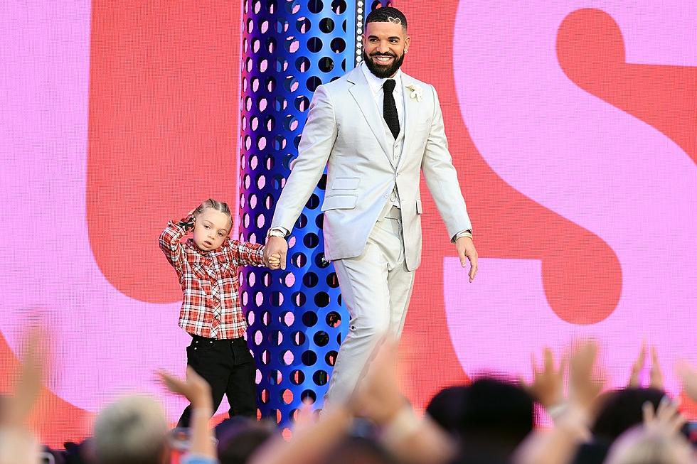 Drake’s Son Adonis Joined Him on the BBMAs Stage and Couldn’t Help From Crying