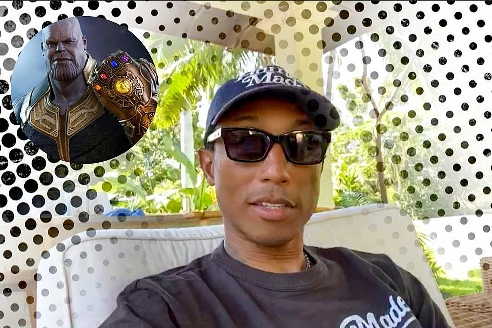 Pharrell's New Grills Inspired by Infinity Stones