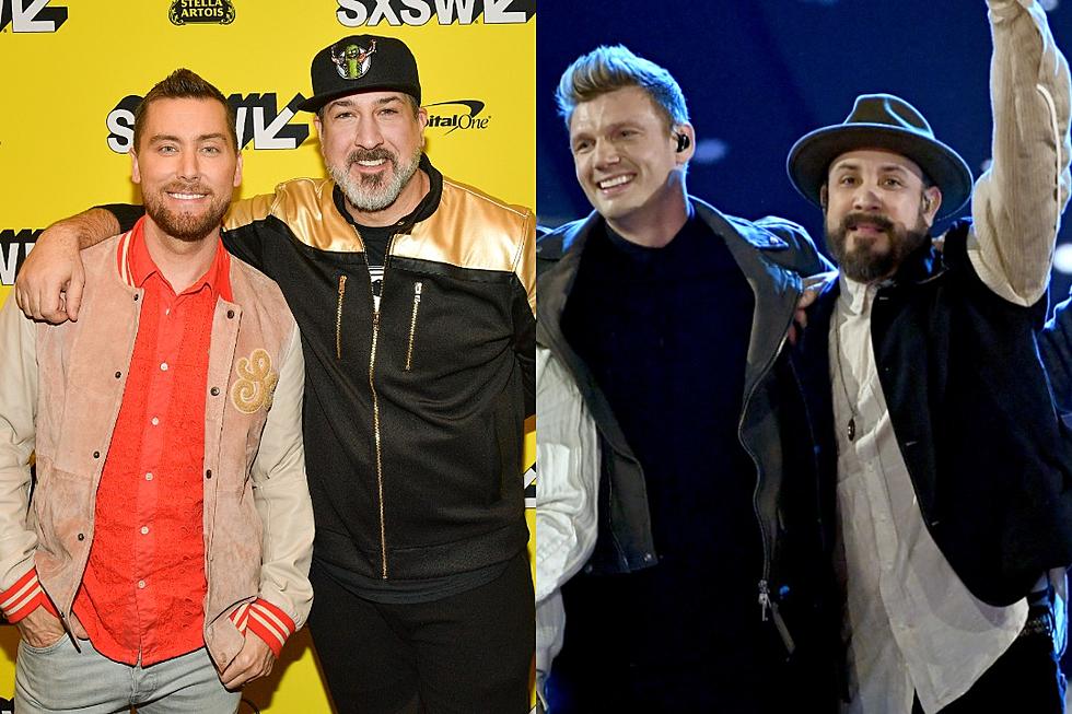 Backstreet Boys’ Nick Carter and AJ McLean and *NSYNC’s Lance Bass and Joey Fatone Announce Collaboration