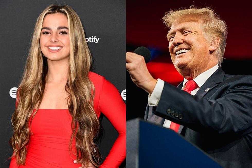 Addison Rae Criticized for Seemingly Excitedly Greeting Trump at UFC Event