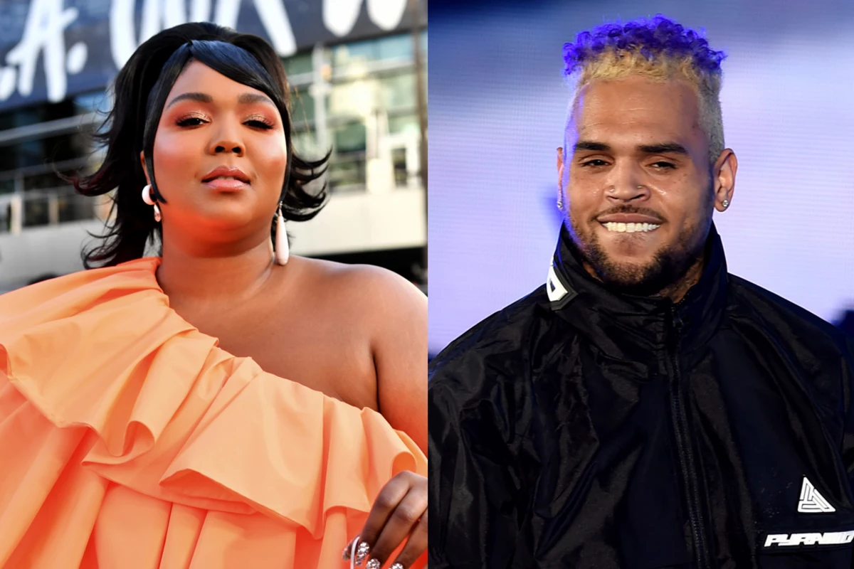 Lizzo Criticized for Asking Chris Brown for a Photo