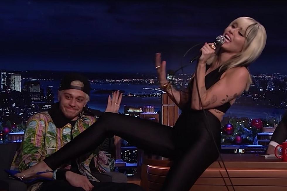 Miley Cyrus Serenades Pete Davidson About His Romance With Kim Kardashian