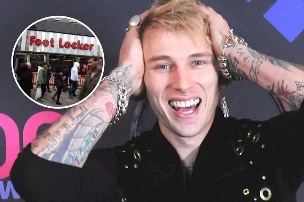 Foot Locker Makes Fun of Machine Gun Kelly Engagement Meme