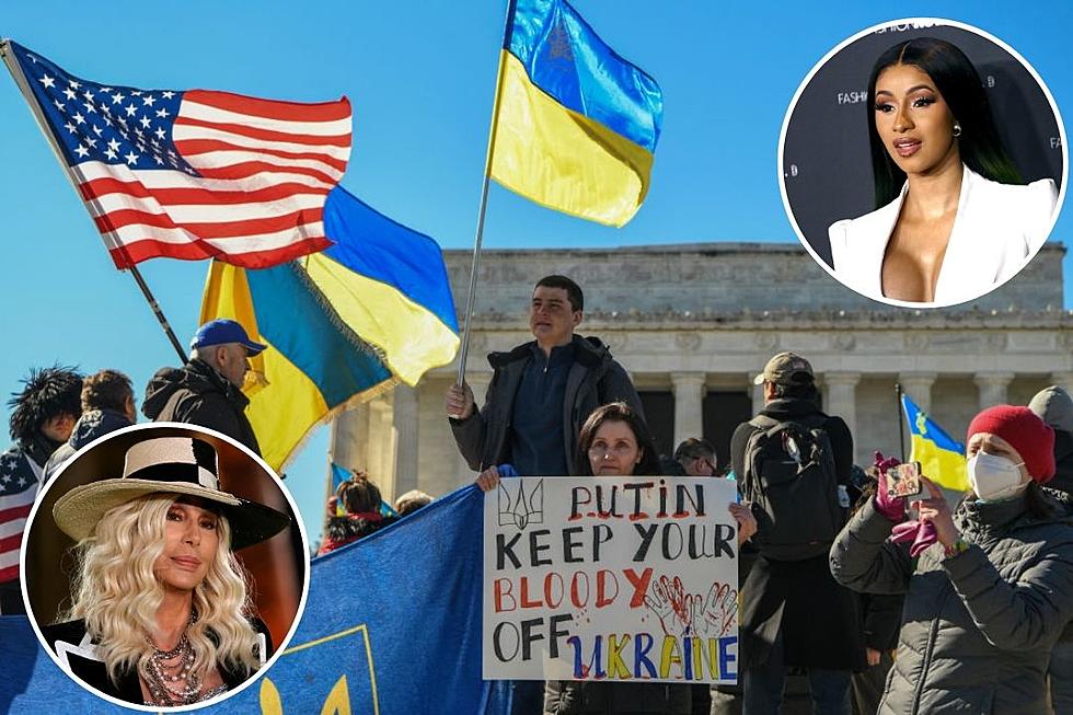 Celebrities React to Russia-Ukraine Crisis