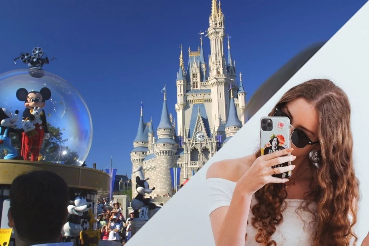 1200px x 800px - Influencer Sits on Woman's Feet at Disney World for Parade View