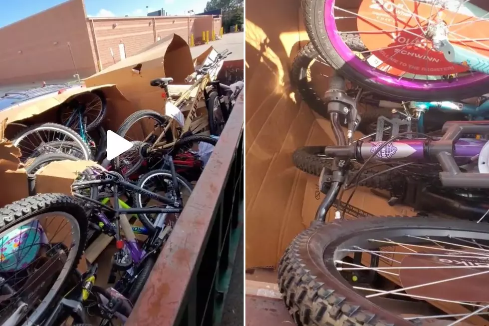 Dumpster Diver Finds New Bikes in Target Trash