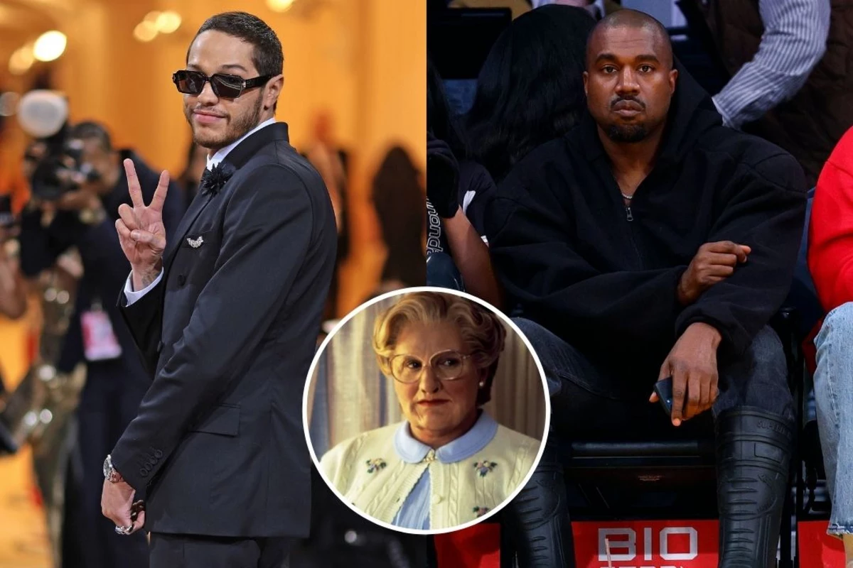 Pete Davidson si dělá legraci z Kanye Westa a přirovnává ho k paní Doubtfireové