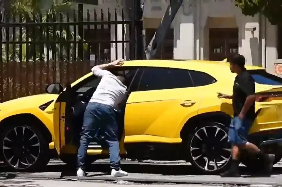 Ben Affleck’s 10-Year-Old Son Crashes Lamborghini